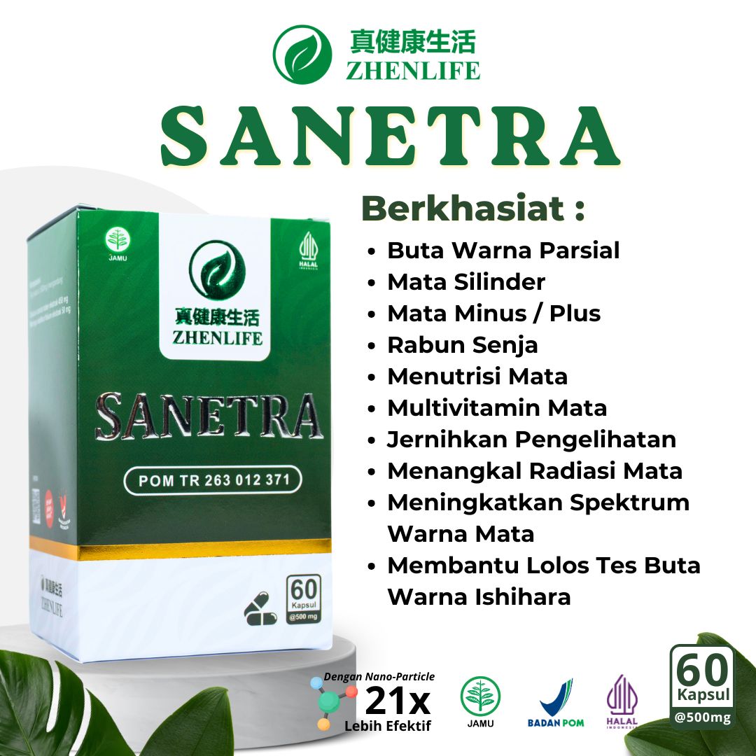 Sanetra Berkhasiat Untuk 10 Kondisi Mata